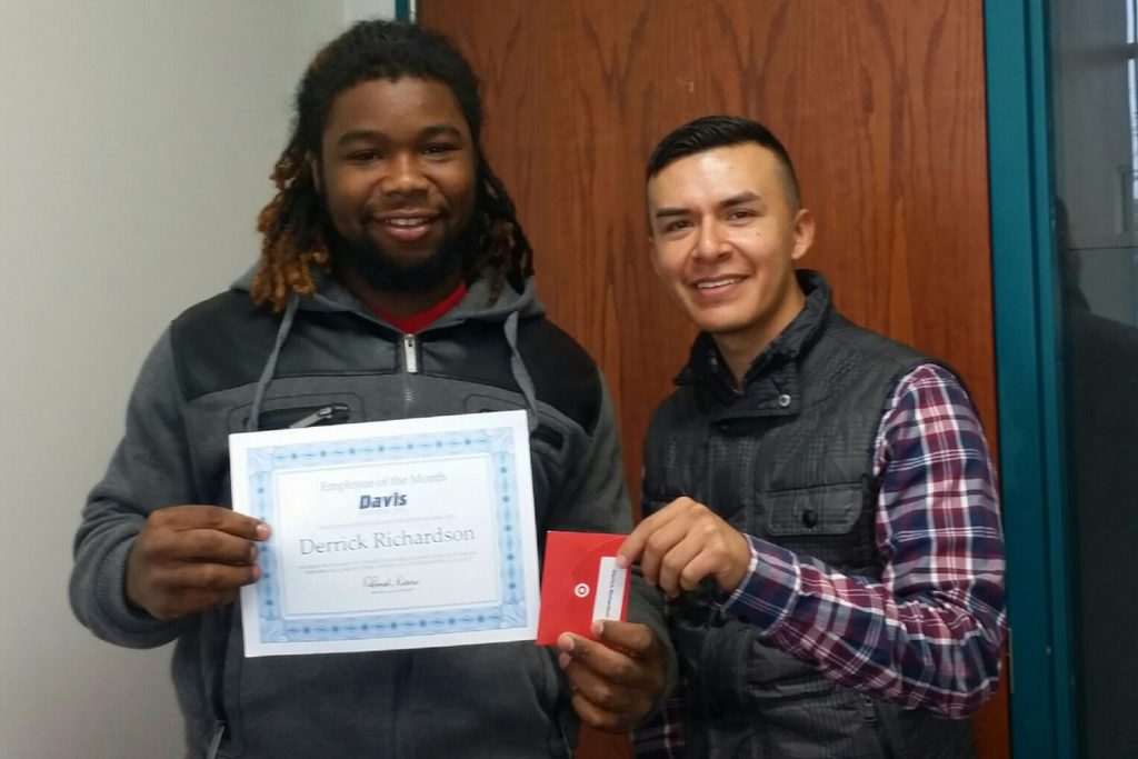 Davis Staffing April 2015 Employee of the Month